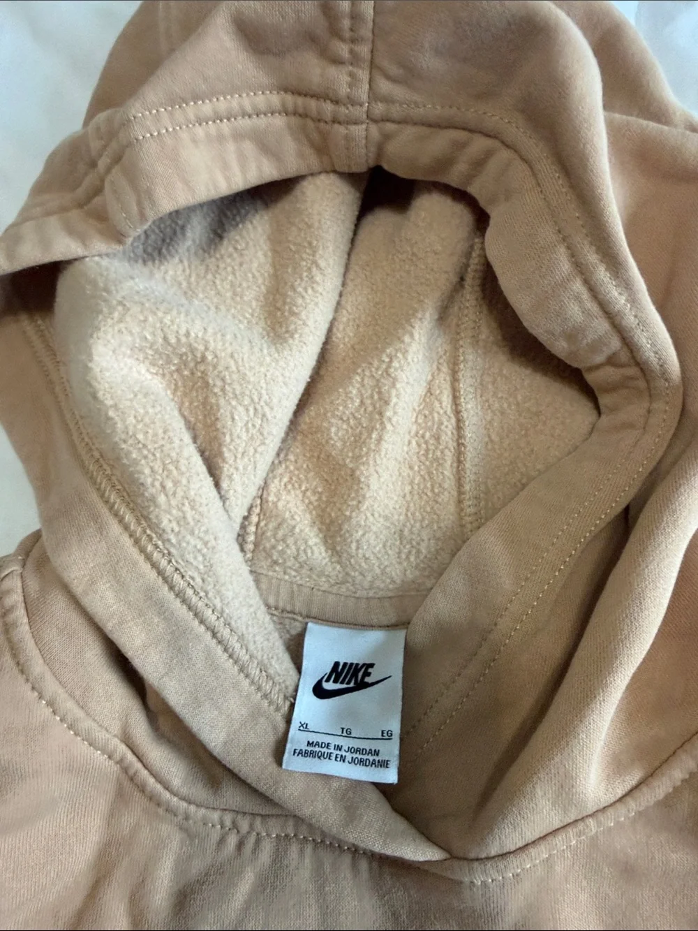 Nike Kids Tan/Camel Hoodie & Joggers Set